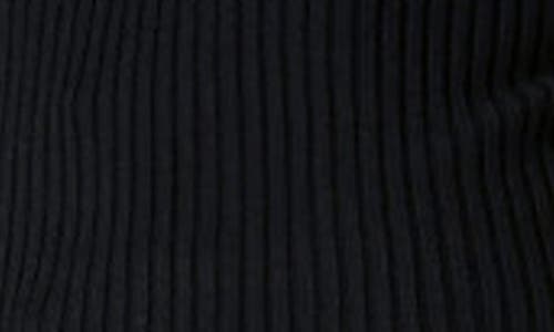 Tart Aurelie Mock Neck Keyhole Sweater Top In Black