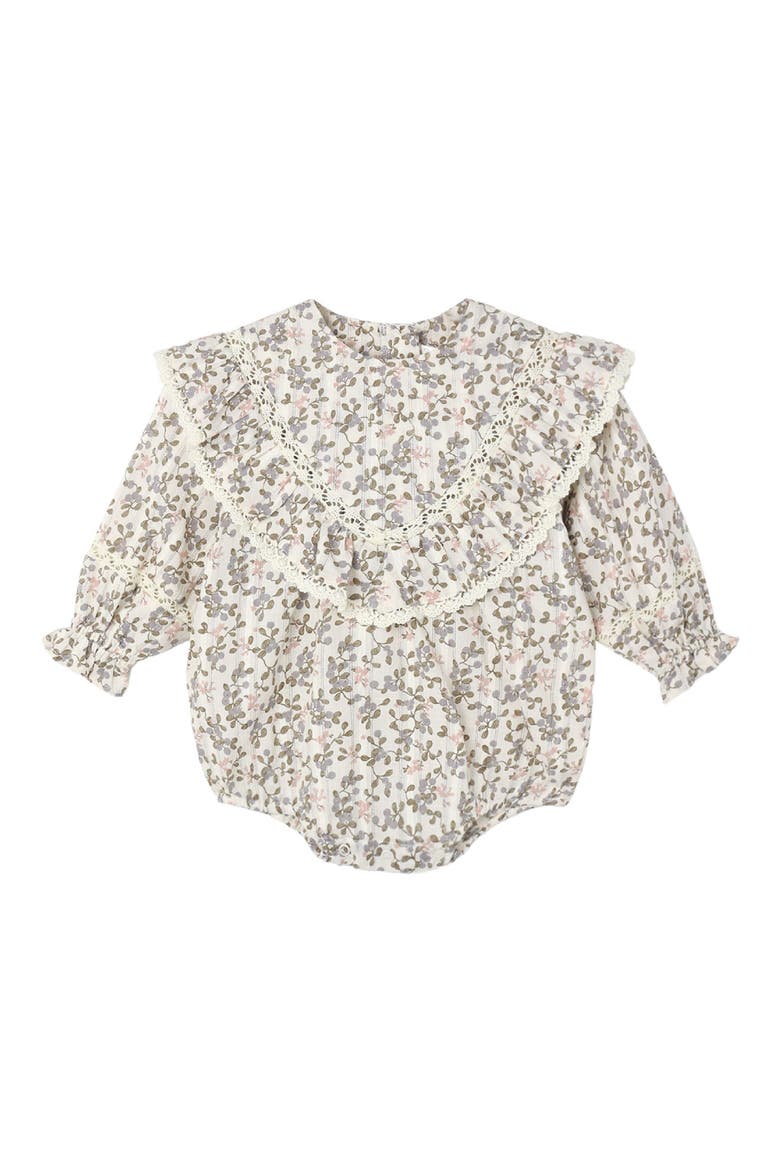 Kids' Winnie Winter Garden Romper, Main, color, IVORY