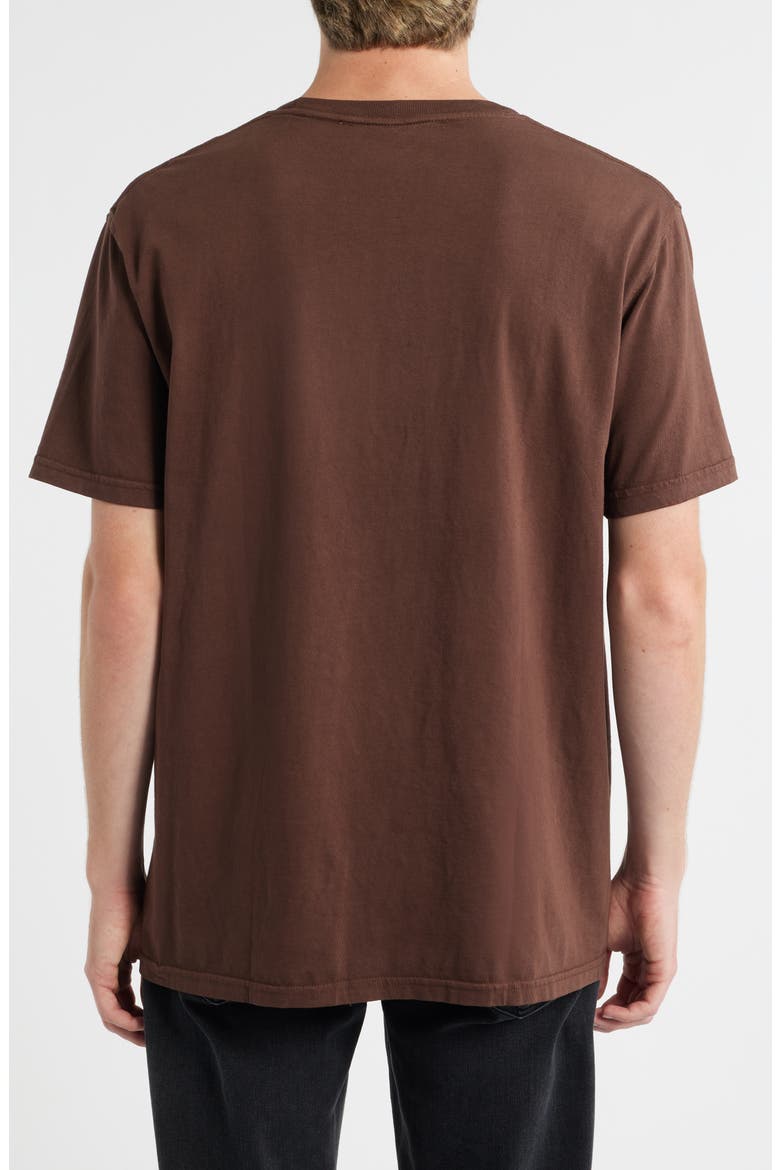 Core Logo Pocket T-Shirt, Alternate, color, CHICORY BROWN