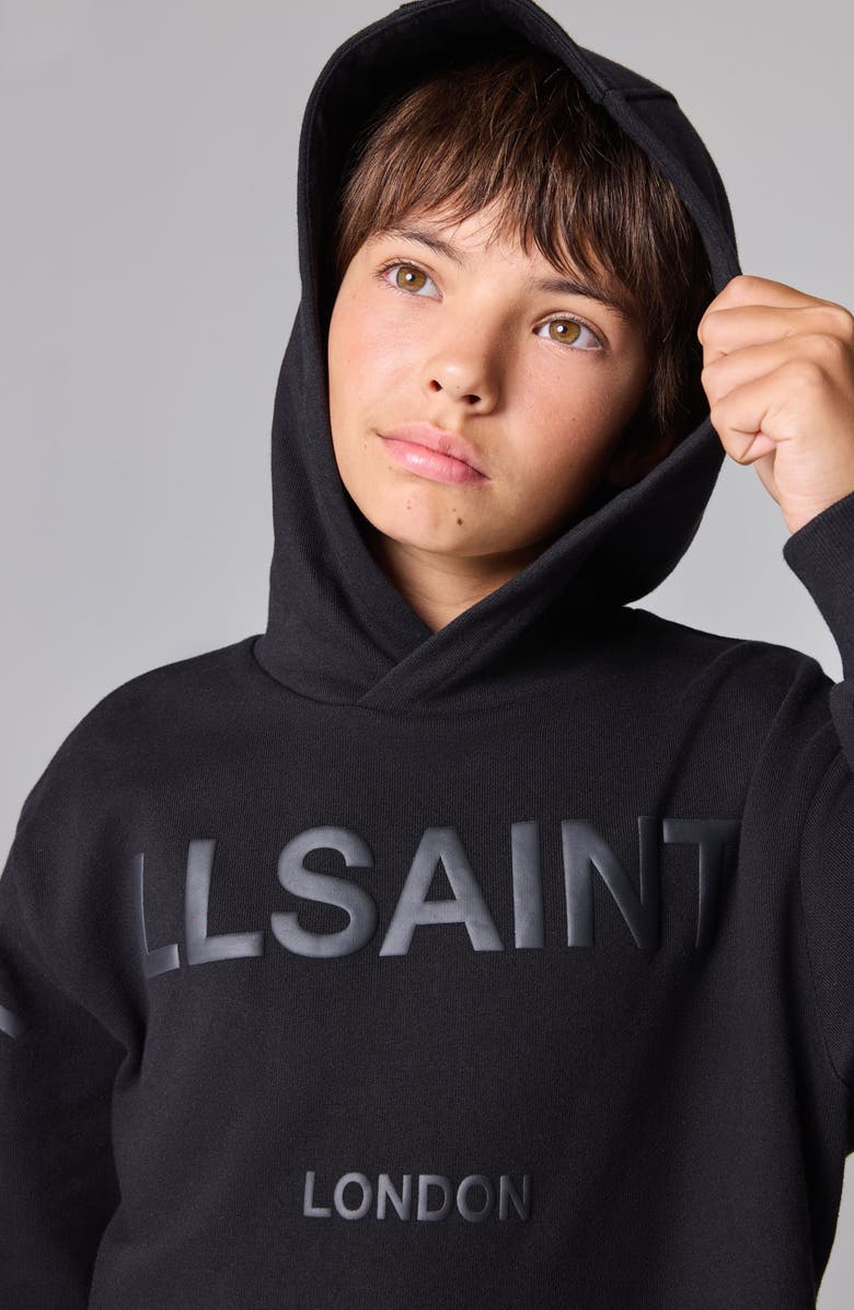smALLSAINTS by ALLSAINTS Kids' Oversize Logo Graphic Hoodie, Alternate, color, 
