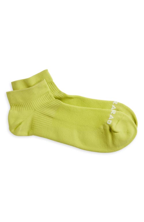 COMRAD Performance Compression Ankle Socks in Green 