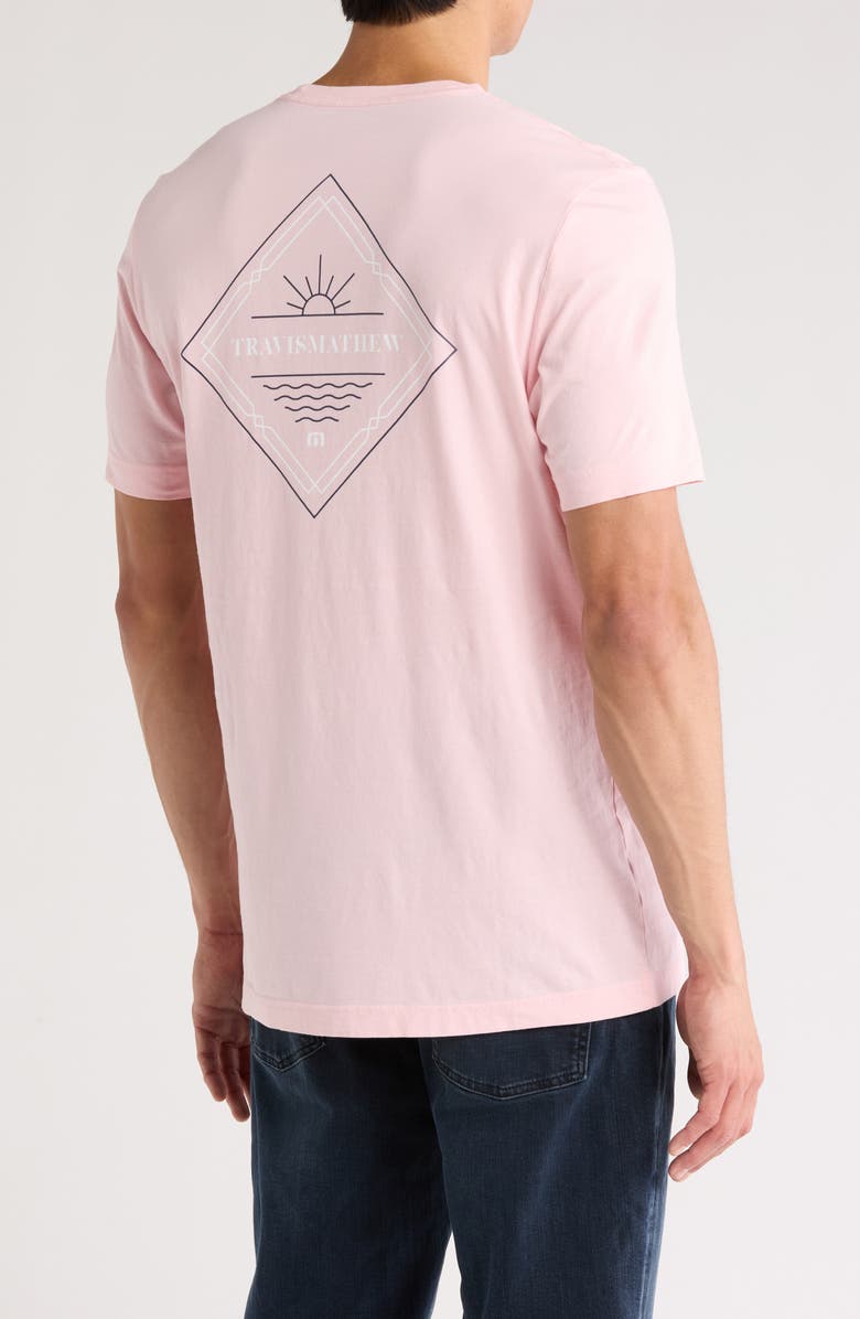 TravisMathew Dusty Sand Cotton Graphic T-Shirt, Alternate, color, 
