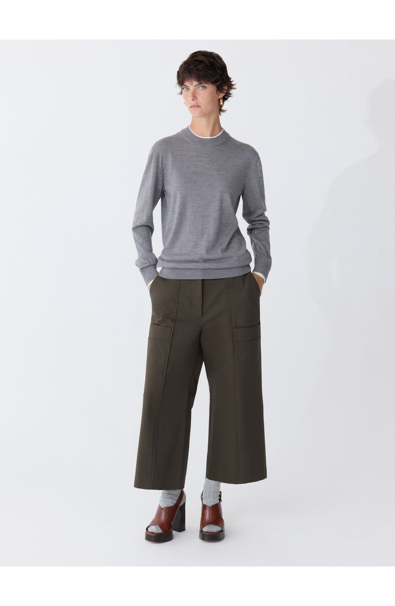 Callas Milano WYETH Cropped-leg Pant, Alternate, color, Forest