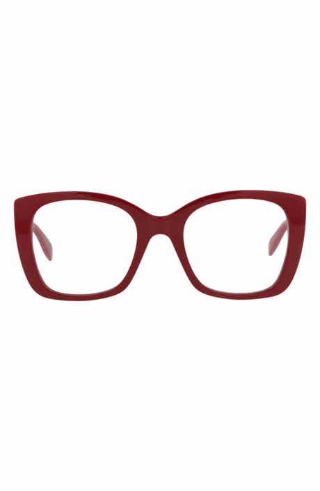McQueen 52mm Square Optical Glasses