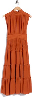 Derek Lam 10 Crosby Junia Ruched Midi Dress