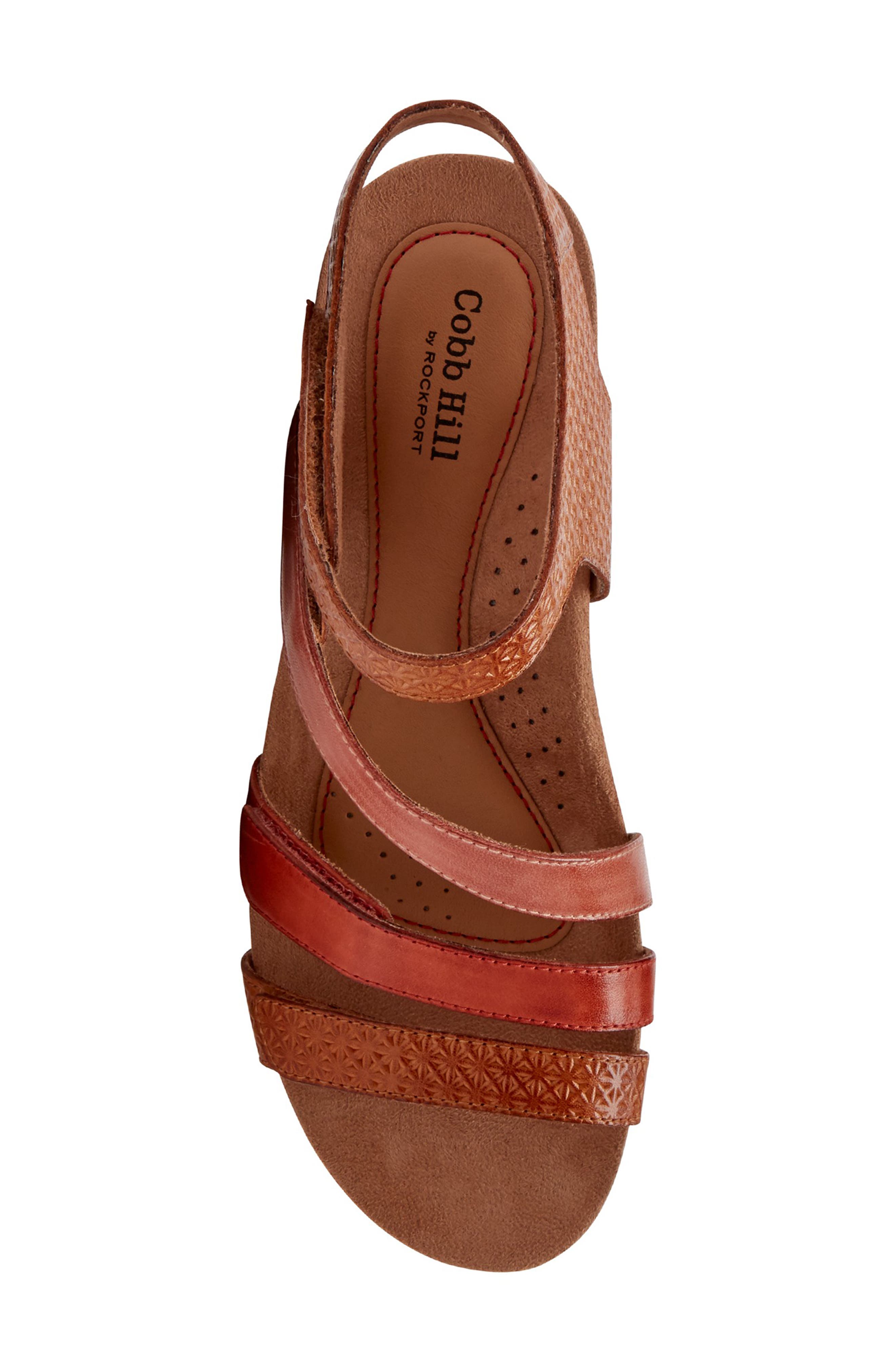 Hollywood Wedge Sandal, Alternate, color, TAN