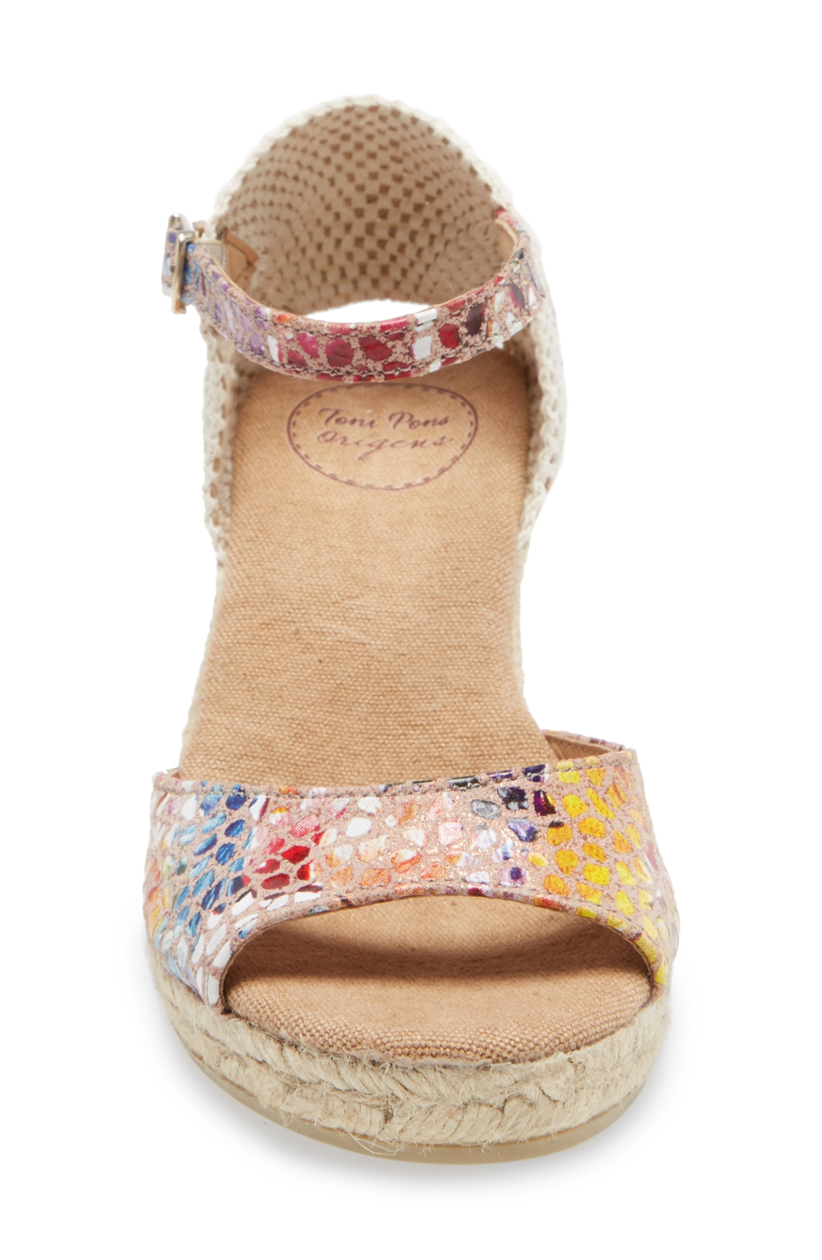 Toni Pons Llivia Wedge Sandal, Alternate, color, 