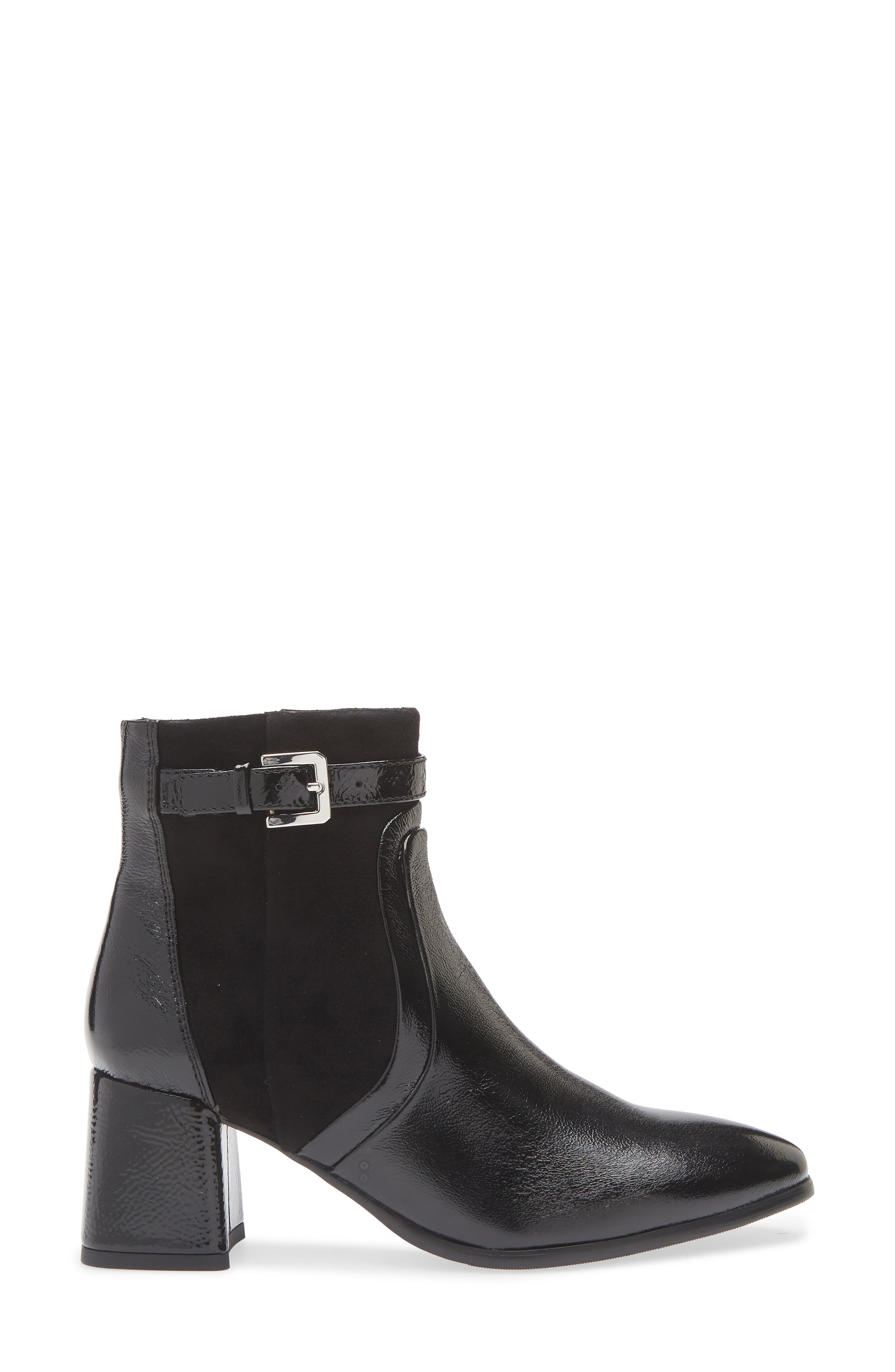 Regarde Le Ciel Millie Block Heel Bootie, Alternate, color, Black