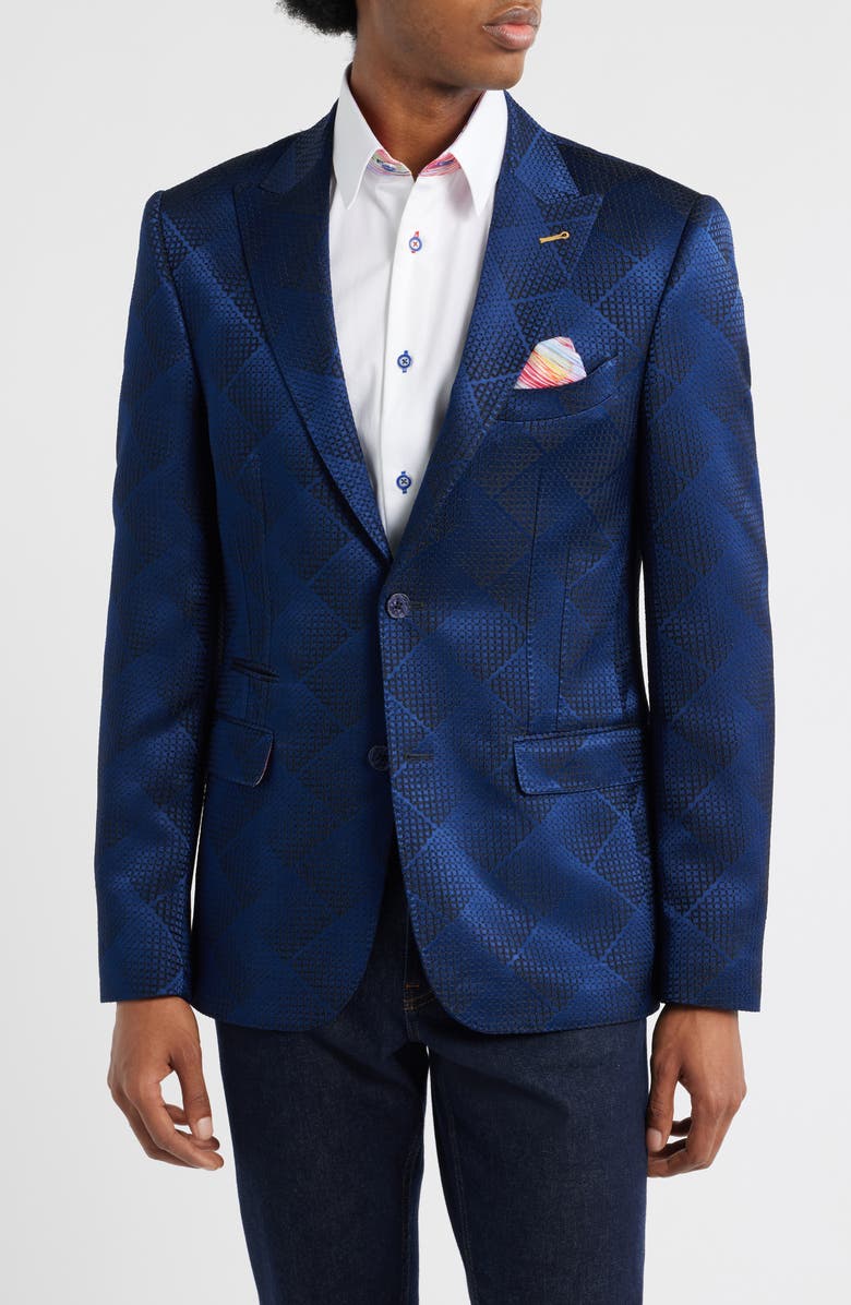 Siragusa Sinai Collection Sport Jacket, Main, color, Navy