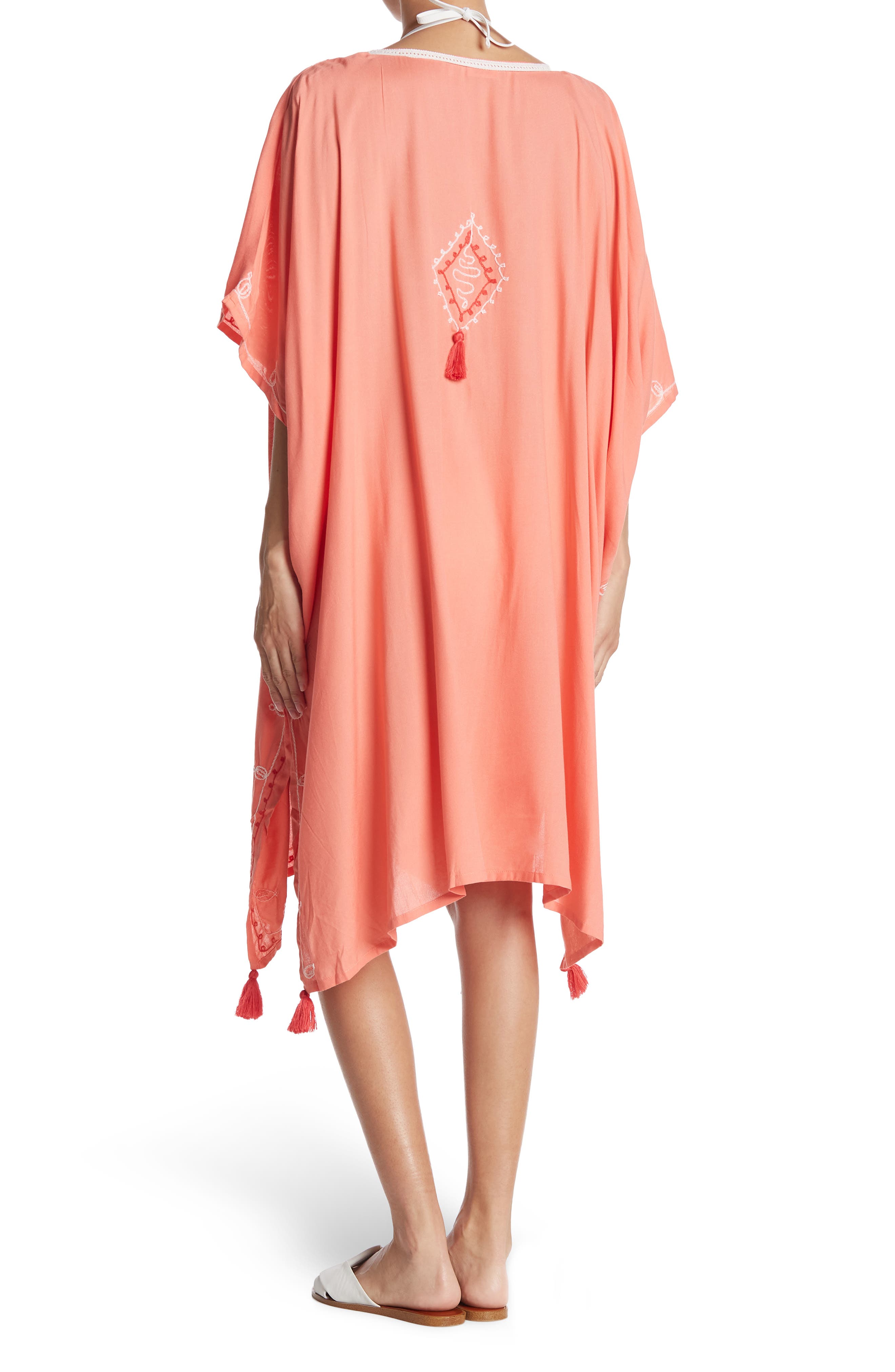 Lulla Collection by Bindya Embroidered Border Tunic | Nordstromrack