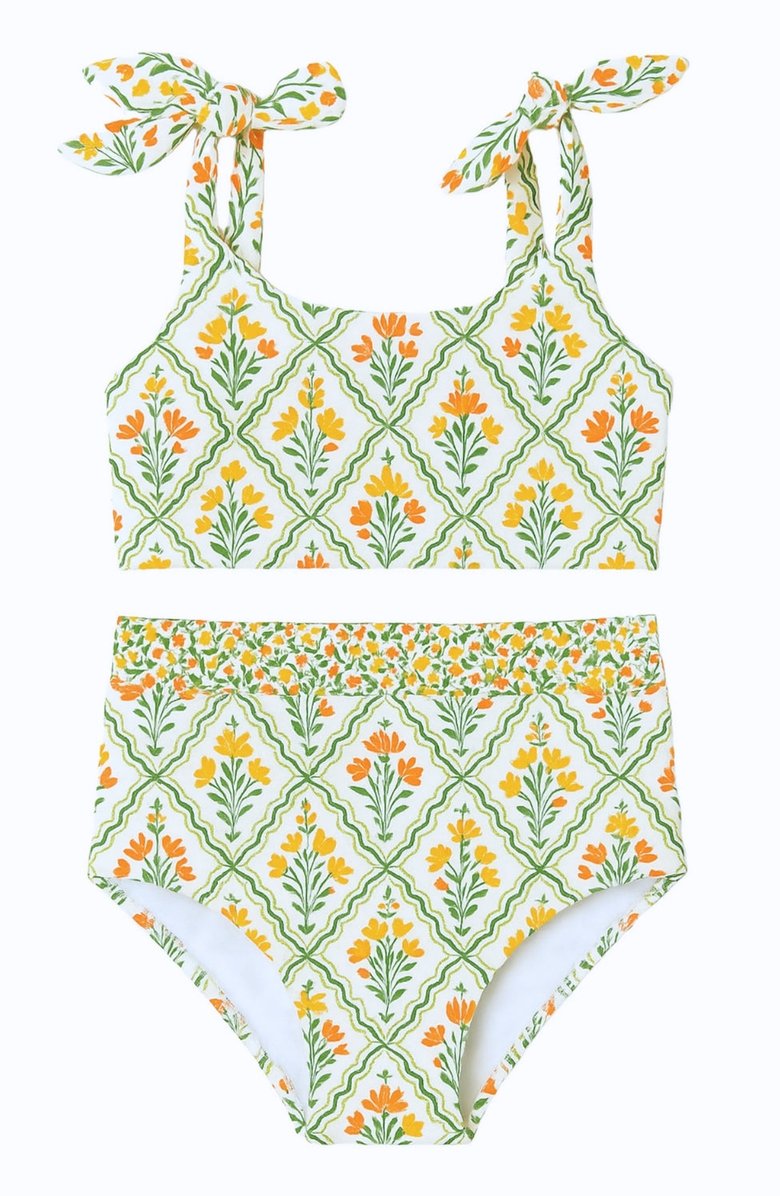 Hermoza Little Lauren Two Piece Swimsuit, Main, color,