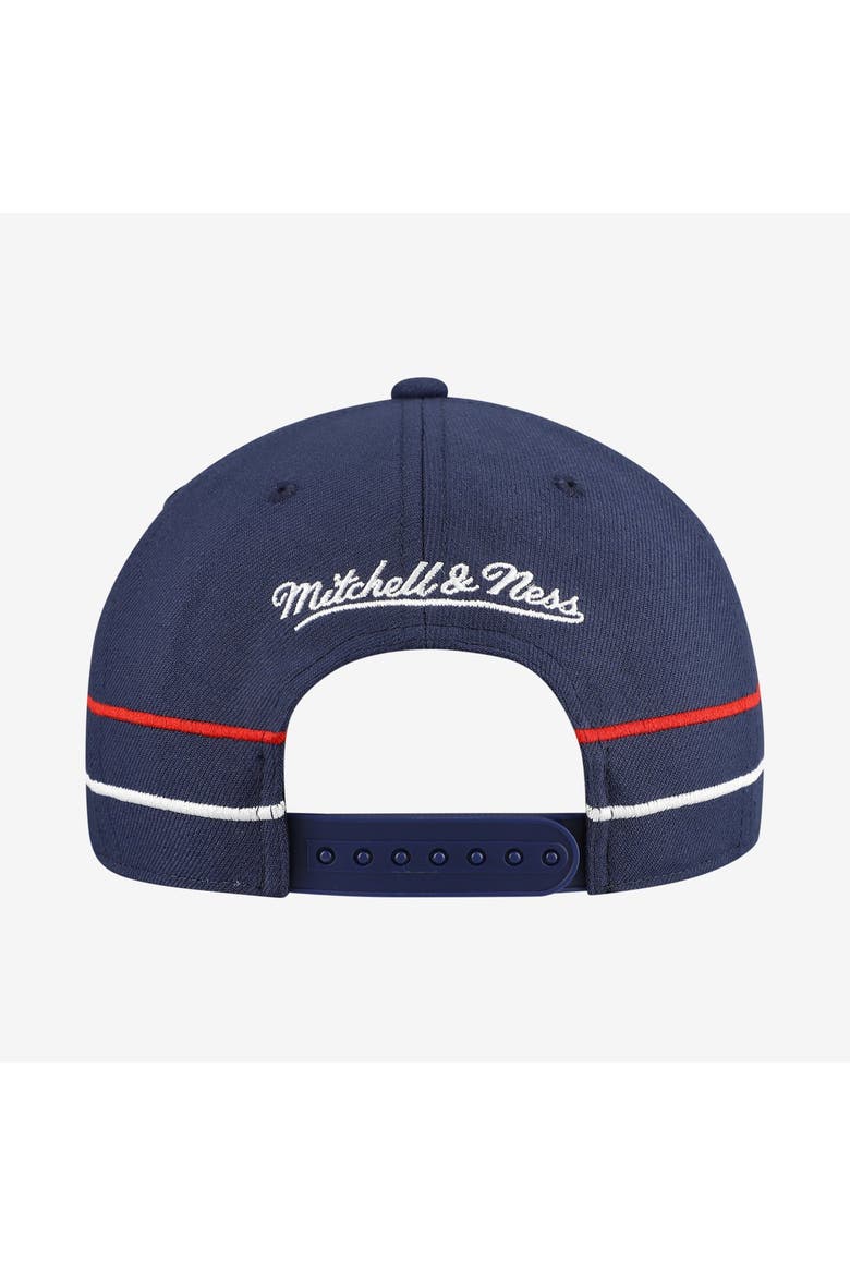 Men's Mitchell & Ness  Navy Dallas Cowboys America's Team Pro Pinch Snapback Hat, Alternate, color, Navy