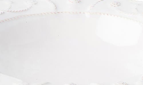 Juliska Jardins Du Monde Ceramic Pasta Bowl In White
