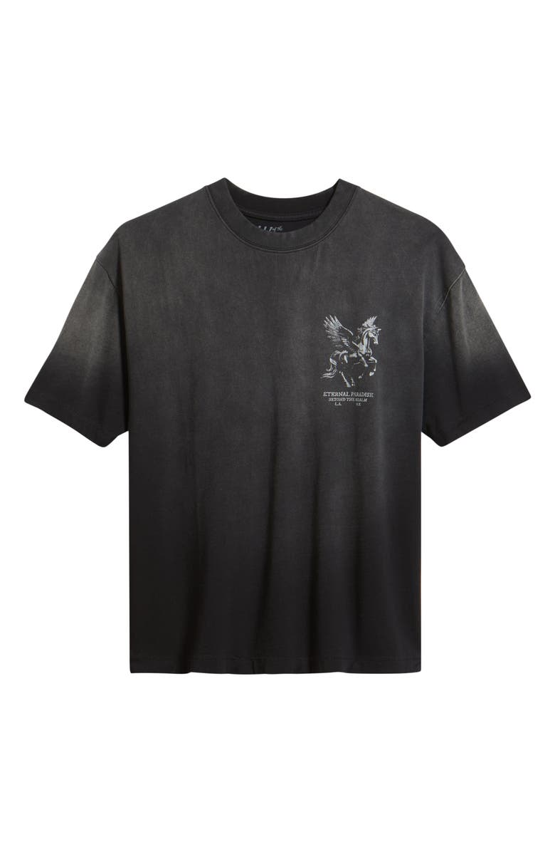 ID Supply Co Graphic Rose Garden T-Shirt, Alternate, color, Black