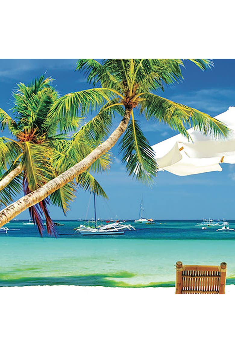 The Perfect Beach by O W Lawrence, 24 x 30 Inches, 1000 Piece Puzzle, Alternate, color, Multicolored