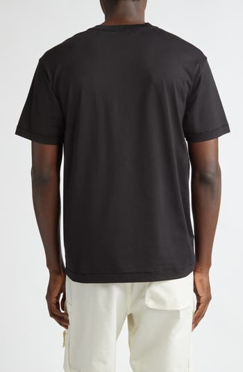 Logo Patch Cotton T-Shirt
