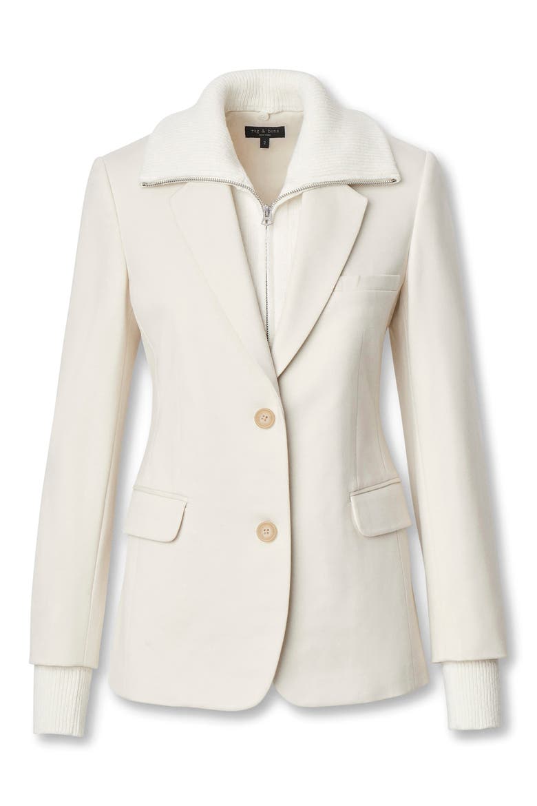 Frank Ponte Knit Blazer, Alternate, color, TURTLEDOVE