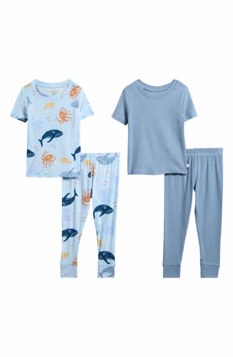 Poppy & Clay Assorted 2-Pack Print Fitted Two-Piece Pajamas