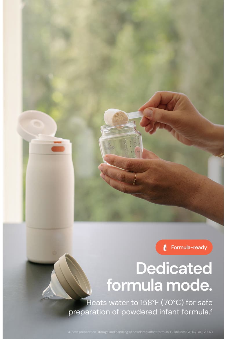 Buubi Portable Milk Warmer Pro, Alternate, color, WHITE