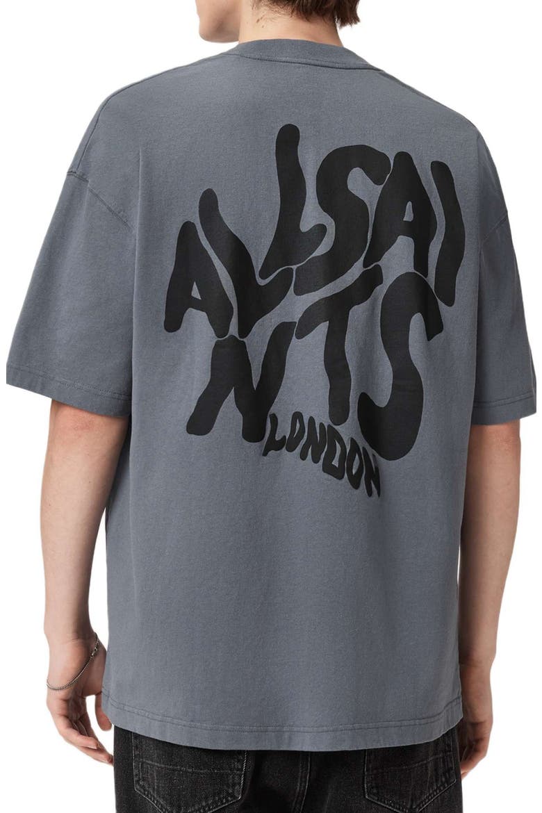 Orlando Logo Oversize Graphic T-Shirt, Alternate, color, HAZED GREY