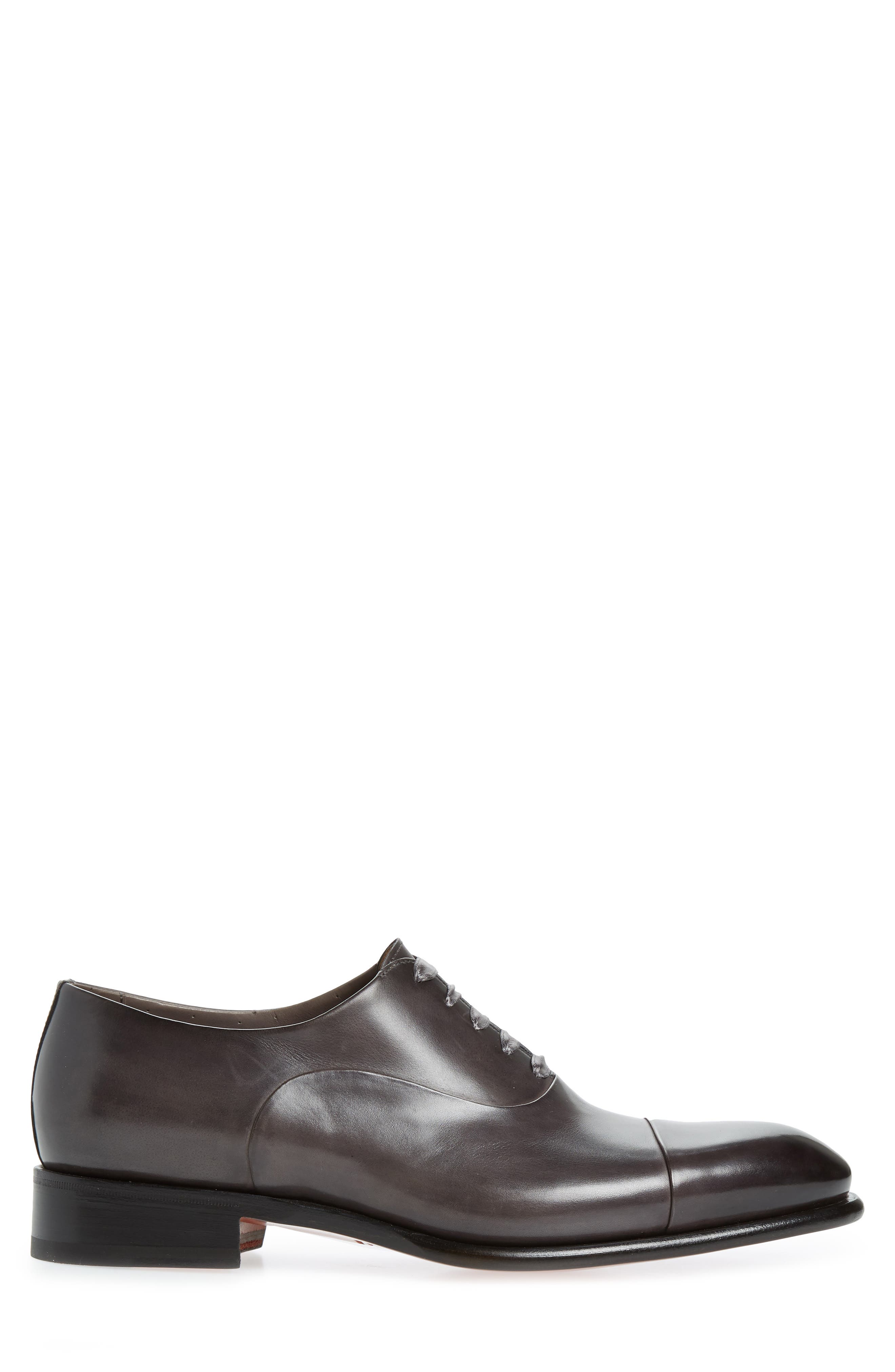 Santoni Isaac Cap Toe Oxford, Alternate, color, 