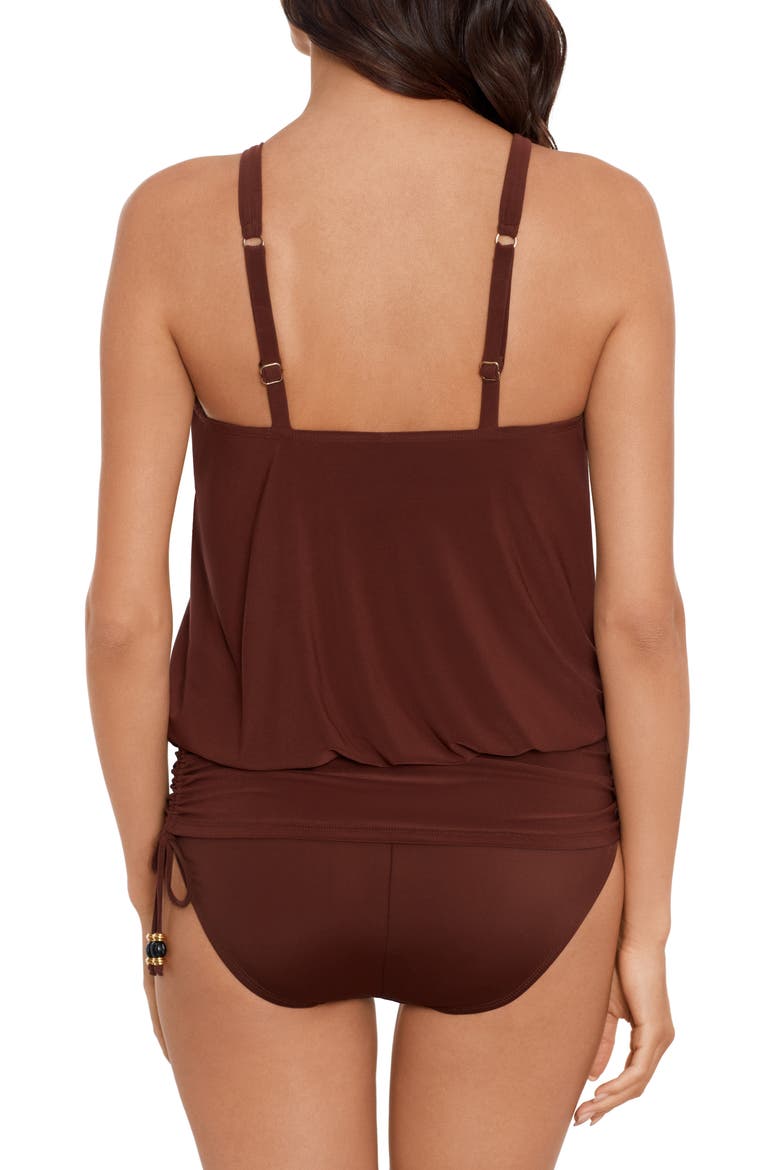 Marley Shanice Underwire One-Piece Swimsuit, Alternate, color, CHESTNUT