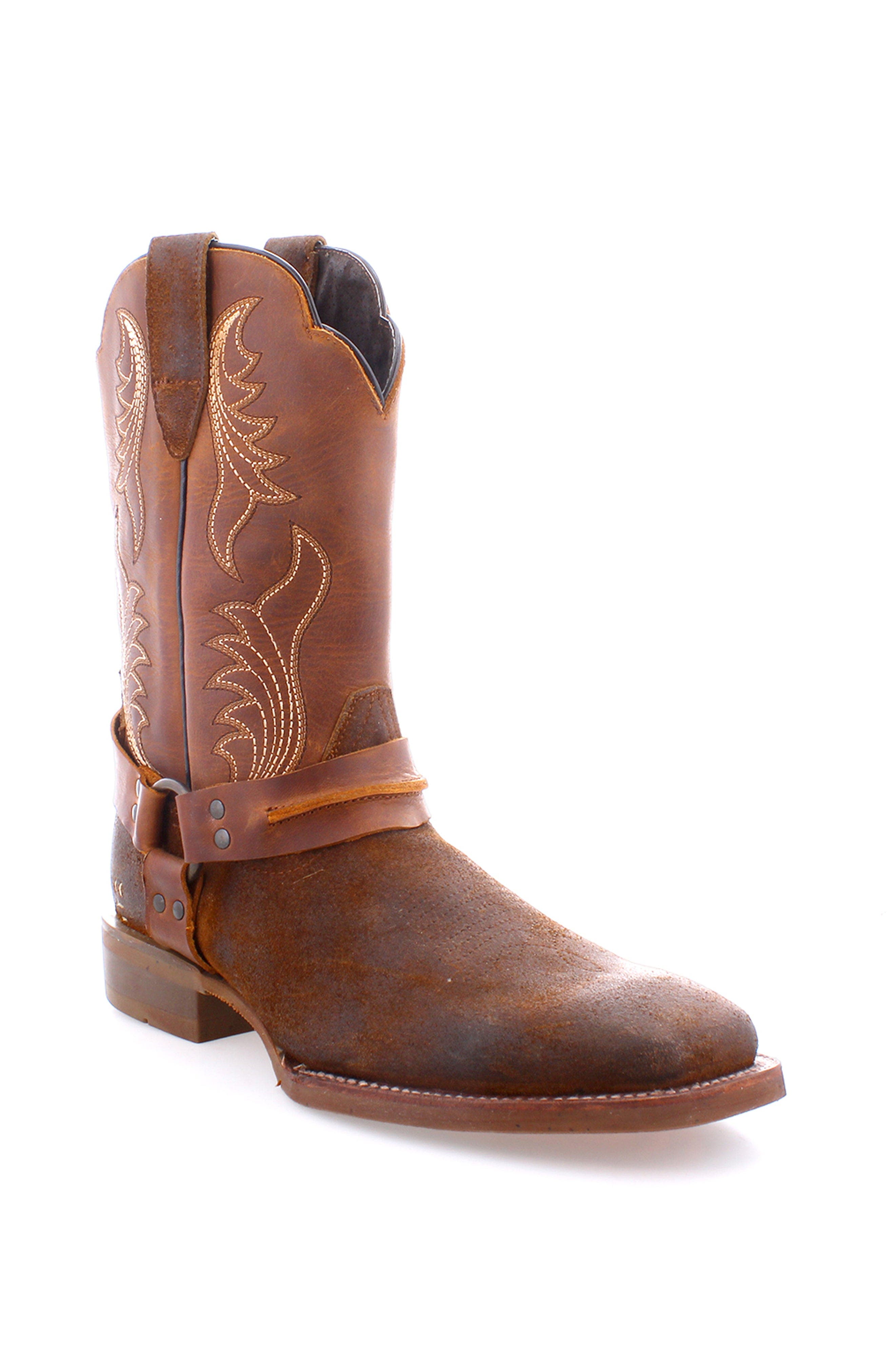 ROAN Saga Boot, Main, color, Tan Crazy Horse Tan Suede