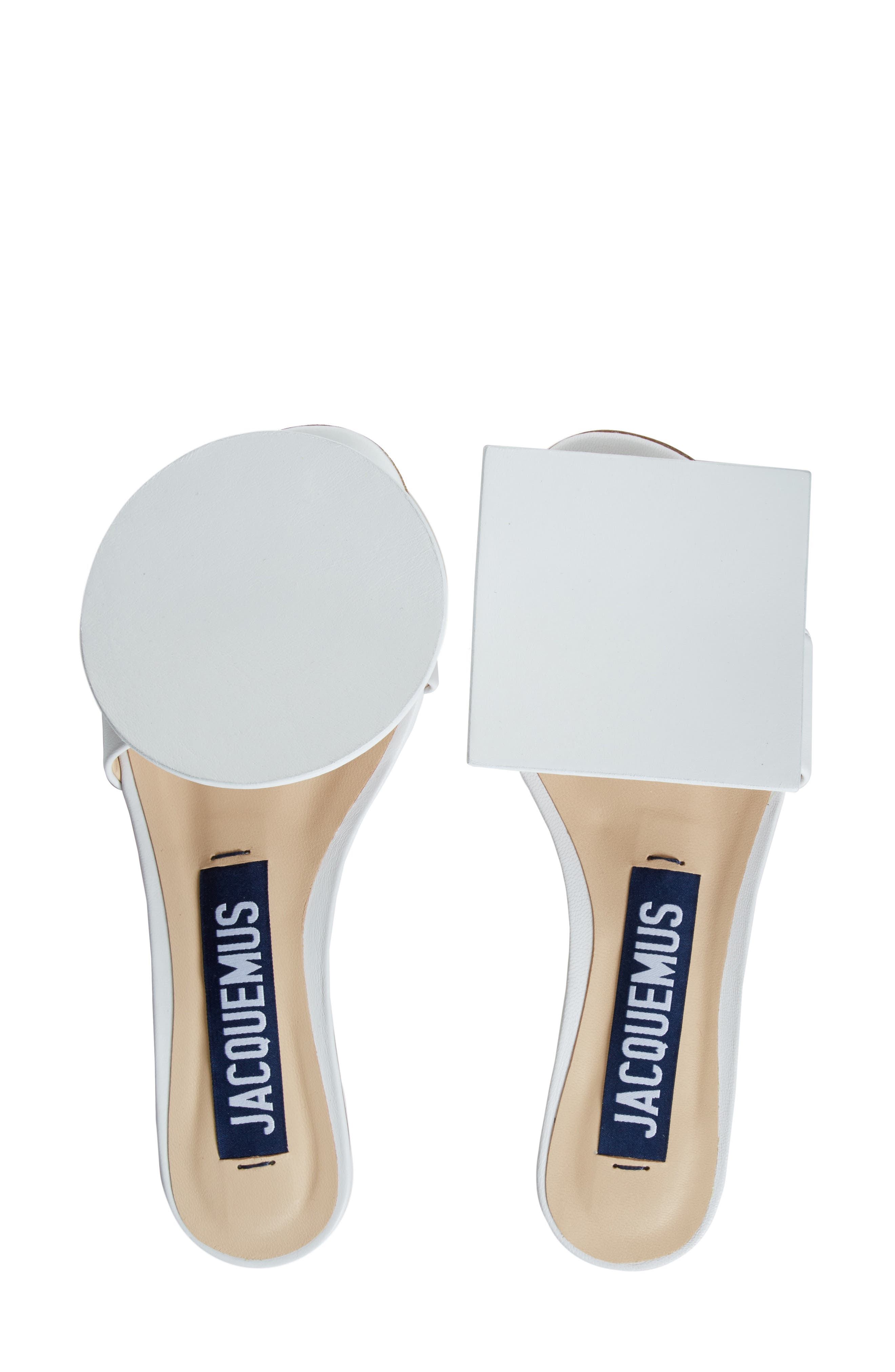 Jacquemus Les Sandales Rond Carré Sandal, Main, color, 