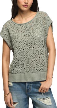 Lucky Brand Open Stitch Sweater