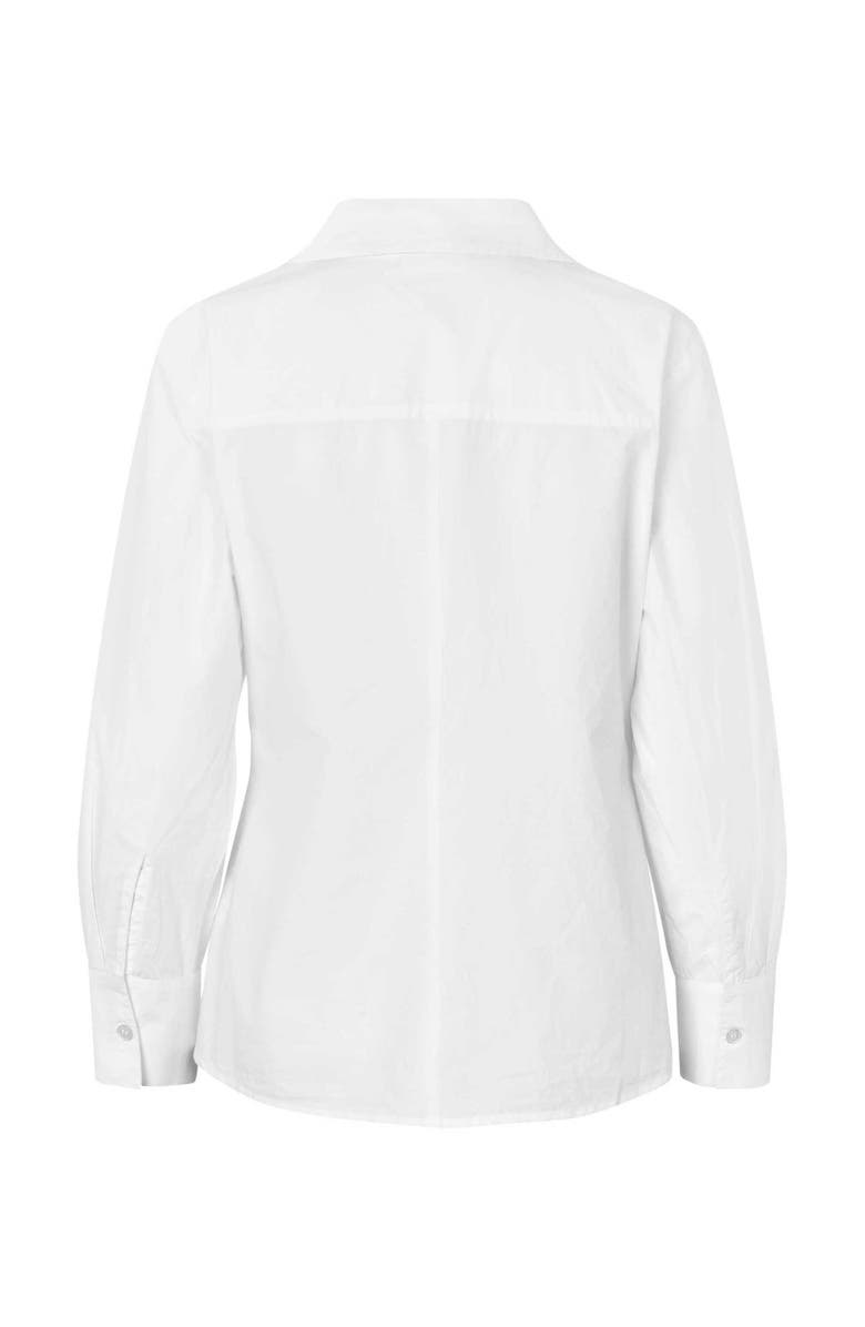 Masai Copenhagen MaIzabele Long Sleeve Side Tie Shirt, Alternate, color, White
