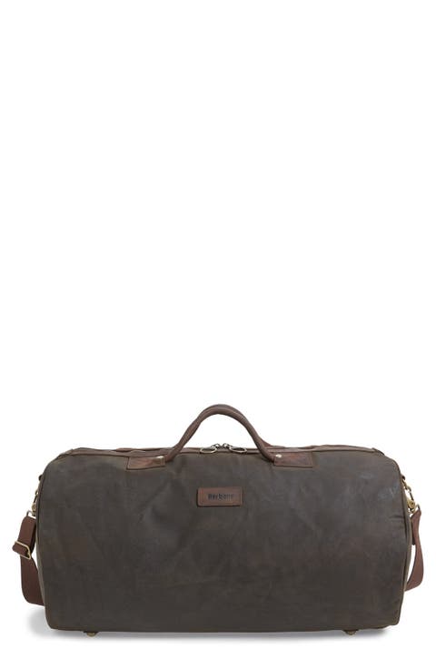 Waxed Canvas Duffle Bag