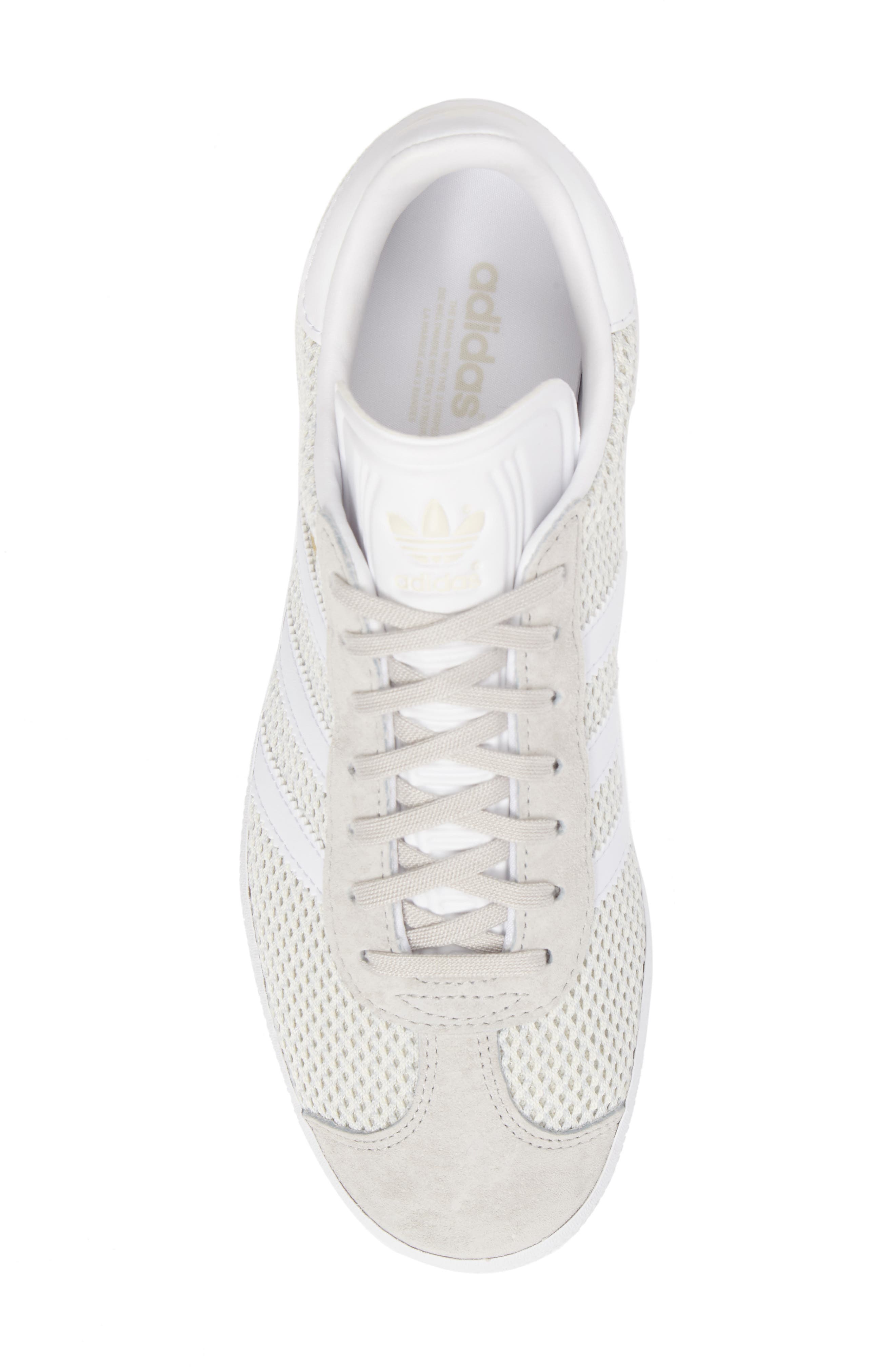 Gazelle Sneaker, Alternate, color, TALC/ WHITE/ TALC