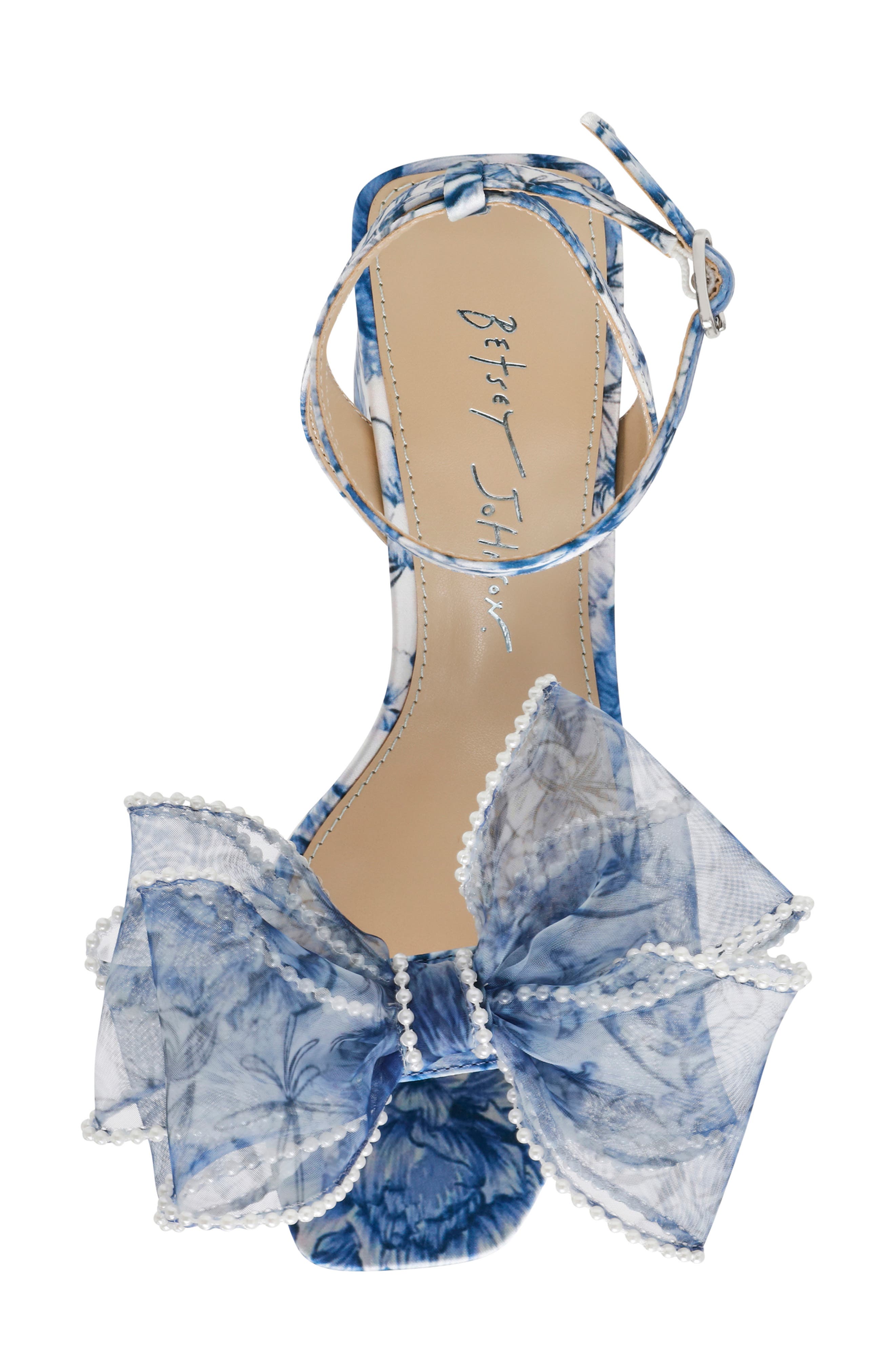 Betsey Johnson Duke Ankle Strap Platform Sandal, Alternate, color, 