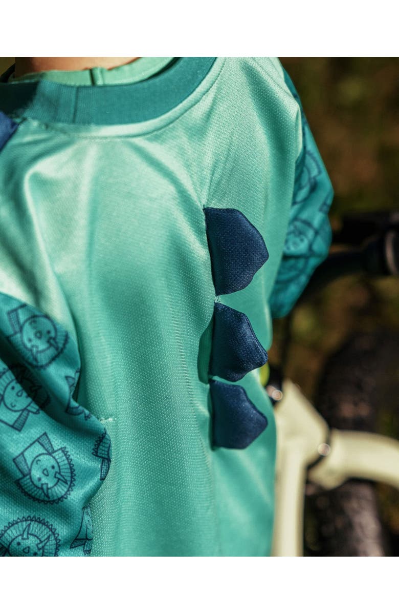 Roarsome Spike Riders Top, Alternate, color, Green