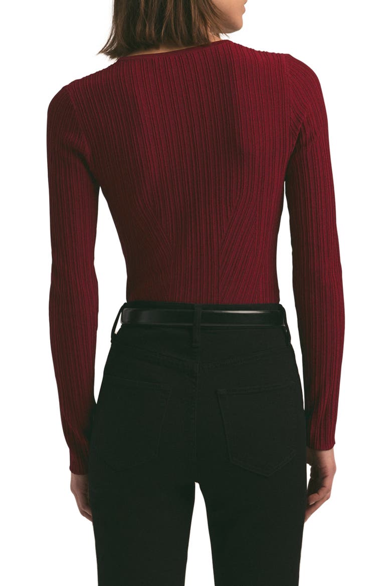 The Courtney Long Sleeve Sweater, Alternate, color, SANGRIA NIGHTS