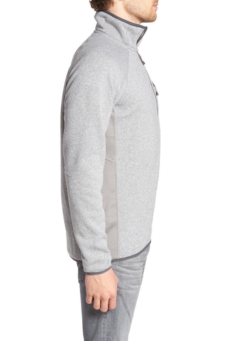 Better Sweater® Performance Slim Quarter-Zip Pullover, Alternate, color, FEATHER GREY