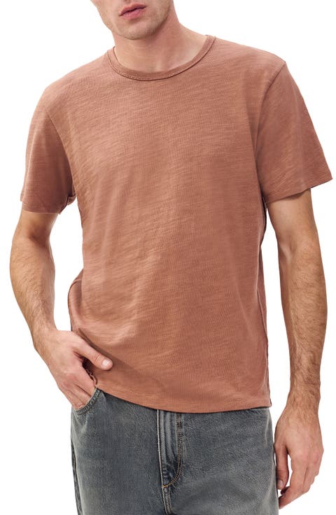 Classic Flame Slub Cotton T-Shirt