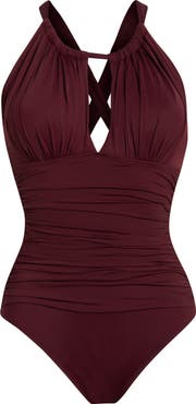 La Blanca Island Goddess Convertible High Neck One-Piece Swimsuit