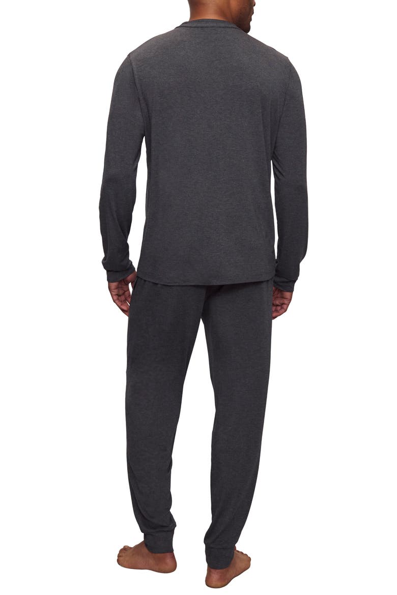 Henry Jersey Pajamas, Alternate, color, CHARCOAL HEATHER