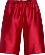 Reformation Sandy Satin Shorts