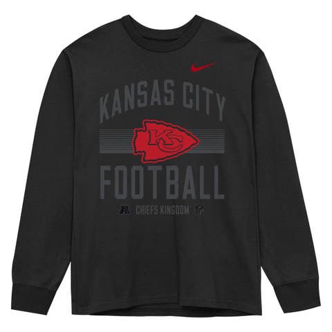 Toddler Nike Black Kansas City Chiefs Essential Long Sleeve T-Shirt