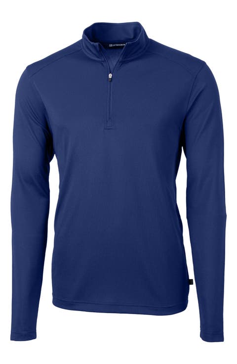 Virtue Piqué Recycled Blend Quarter Zip Pullover