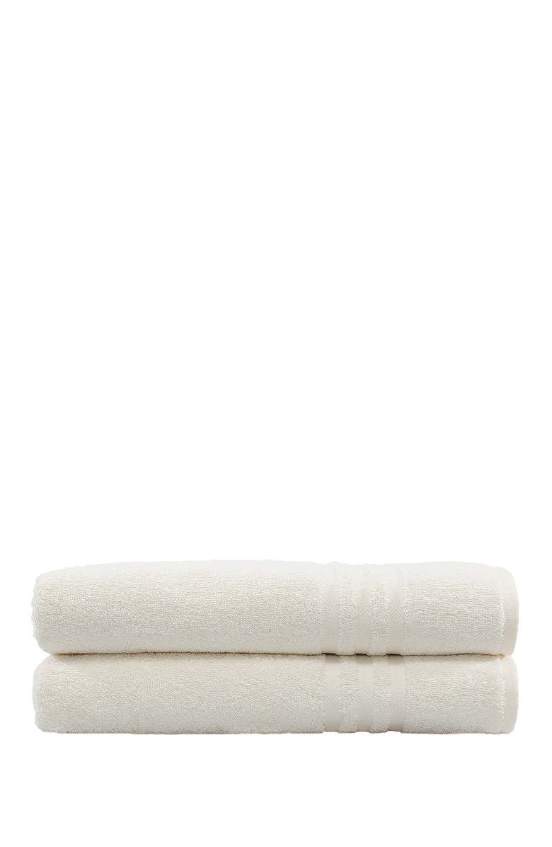 Linum Home Textiles Denzi Bath Towels - Set of 2 - Cream, Main, color, Cream