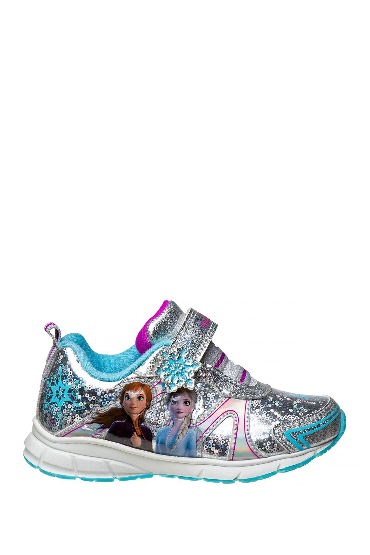 JOSMO Disney Frozen II Glitter Sneaker, Alternate, color, 