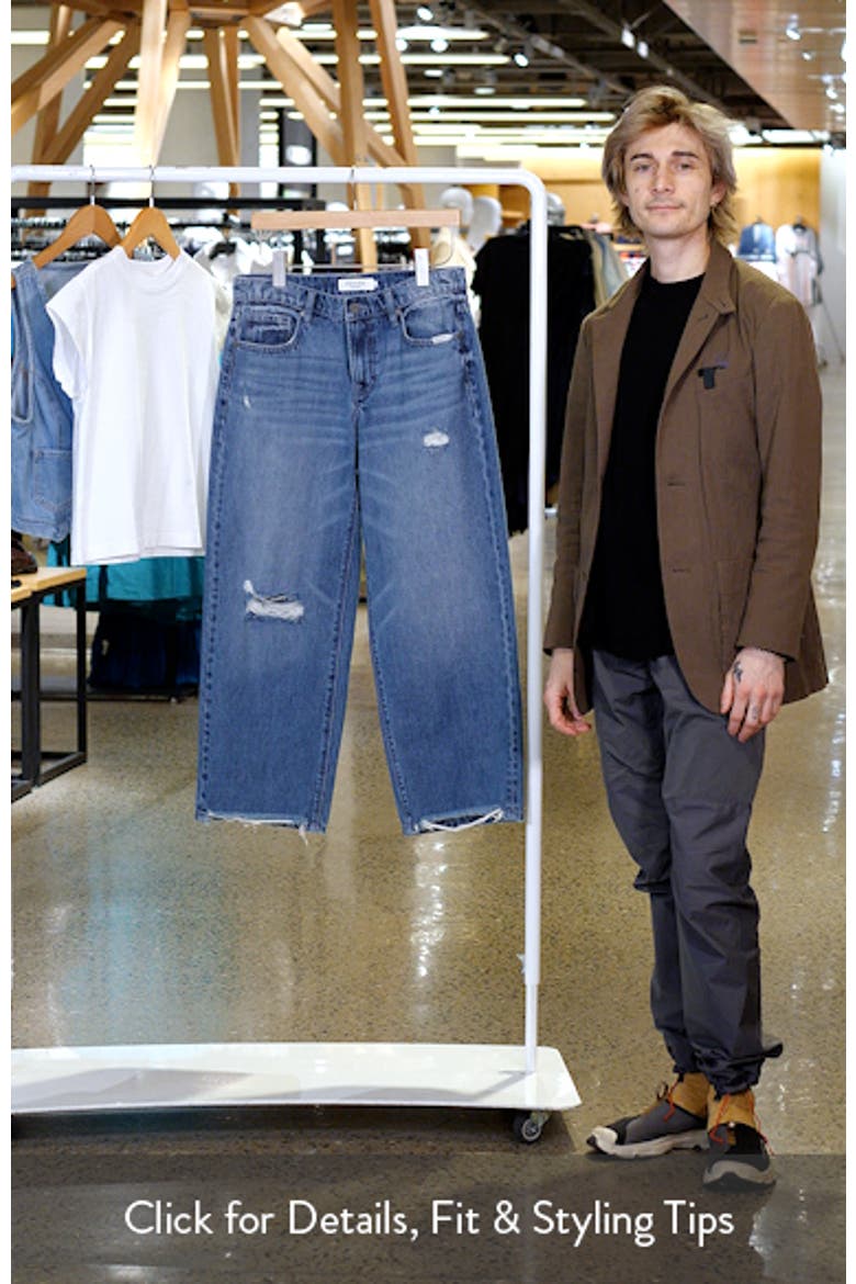 Baggy Distressed High Waist Wide Leg Jeans video