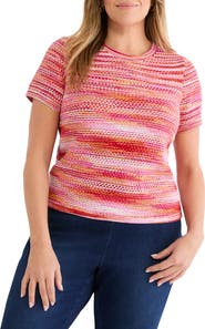 NIC+ZOE Space Dye Sweater