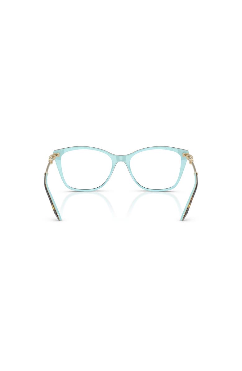 Tiffany & Co. 54mm Square optical glasses, Alternate, color, Brown