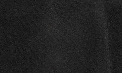 Nanette Lepore Horsebit Buckle Suede Gloves In Black