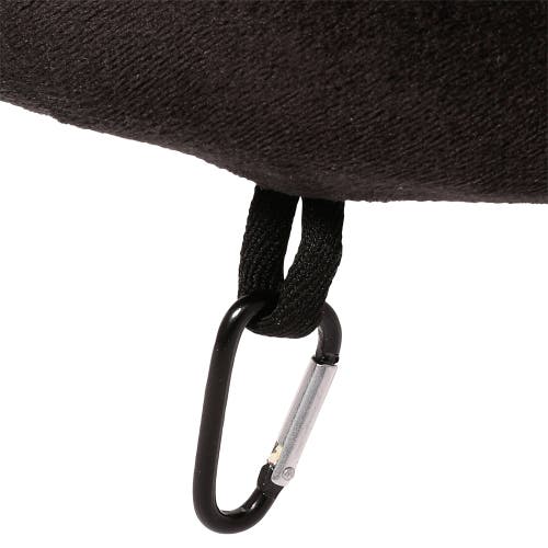 Members Only Memory Foam Travel Neck Pillow In Black