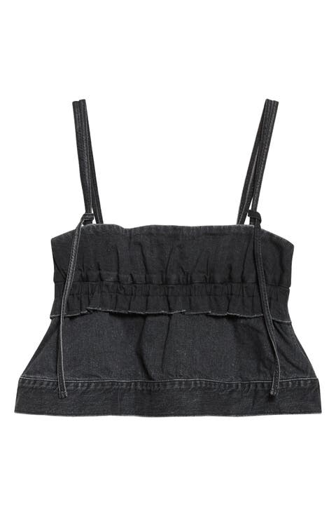 Crop Denim Camisole